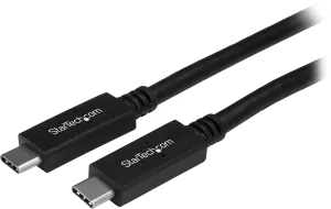 Photo de Cable USB 3.1 Type C Startech 1m (Noir)