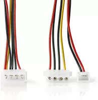 Photo de Cable Valueline adaptateur molex d'alimentation 4 pins vers 3 pins (alimentation ventilateur)
