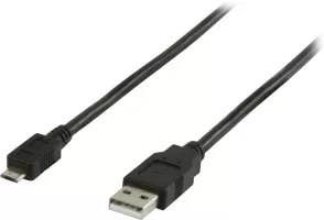 Photo de Cable Valueline USB 2.0 vers micro USB B 0.5m