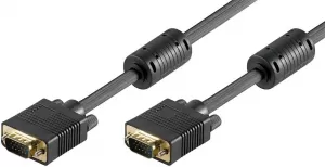 Photo de Cable VGA Goobay 10m M/M (Noir)