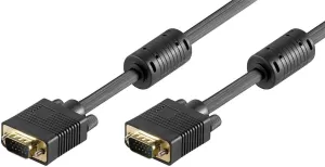 Photo de Cable VGA Goobay 2m M/M (Noir)