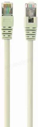 Photo de Câble/Cordon réseau CableXpert RJ45 Catégorie 6 FTP (F/UTP) Droit 3m (Gris)