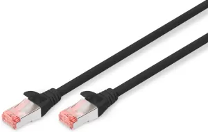 Photo de Câble/Cordon réseau Digitus RJ45 Catégorie 6 SSTP (S/FTP) Droit 3m (Gris)