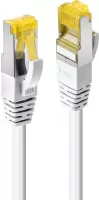 Photo de Câble/Cordon réseau Lindy RJ45 Catégorie 6A SSTP (S/FTP) Droit 10m (Blanc)