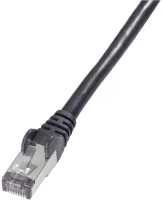 Photo de Câble/Cordon réseau RJ45 Catégorie 6 SSTP (S/FTP) 30m (Noir)