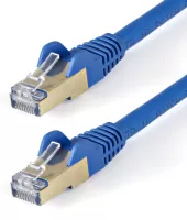 Photo de Câble/Cordon réseau RJ45 StarTech Catégorie 6A STP (S/FTP) Droit 10m (Bleu)