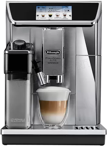 Photo de Cafetière Delonghi ETAM29.660.SB Autentica Cappuccino (Noir/Argent)
