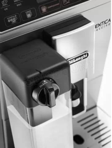 Photo de Cafetière Delonghi ETAM29.660.SB Autentica Cappuccino (Noir/Argent)