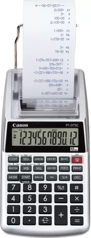 Photo de Calculatrice de bureau Canon P1-DTSC II avec imprimante (Noir)