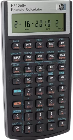 Photo de Calculatrice financière HP 10BII (Noir)