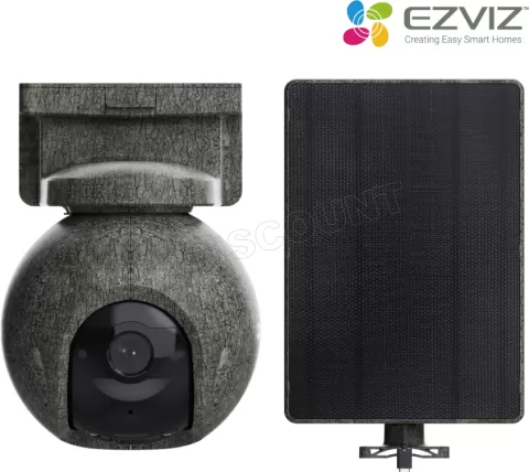 Photo de Caméra extérieure IP Ezviz EB8 Pro Ranger avec panneau solaire