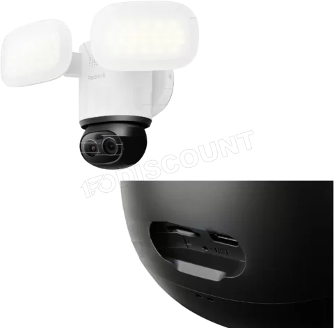 Photo de Caméra extérieure Reolink TrackFlex Floodlight F850W - IR 30m (Blanc)