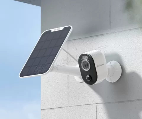 Photo de Caméra IP extérieur Reolink Argus B330 avec panneau solaire