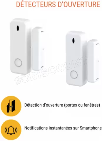 Photo de Caméra IP intérieur Konyks Pack Sécurité KO338690 (Blanc)