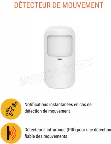 Photo de Caméra IP intérieur Konyks Pack Sécurité KO338690 (Blanc)