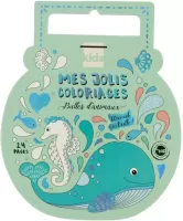 Photo de Carnet Coloriage - Bulles d'animaux 24 pages