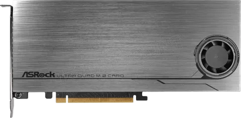 Photo de Carte Contrôleur ASRock Ultra Quad M.2 PCI-E 16X - 4 ports M.2