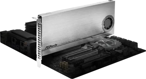 Photo de Carte Contrôleur ASRock Ultra Quad M.2 PCI-E 16X - 4 ports M.2