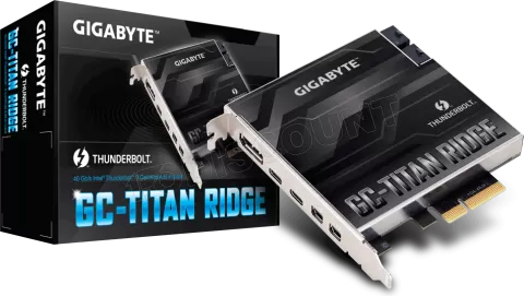 Photo de Carte Gigabyte Titan Ridge PCIe Thunderbolt/Mini DisplayPort/ USB 3.2 Type C