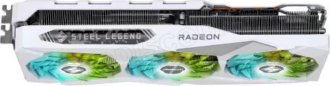 Photo de Carte Graphique AMD ASRock Radeon RX 7700 XT Steel Legend OC 12Go