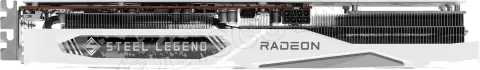 Photo de Carte Graphique AMD ASRock Radeon RX7600 Steel Legend OC 8Go