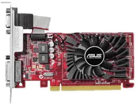 Photo de Carte Graphique AMD Asus Radeon R7 240 OC 4Go Low Profile