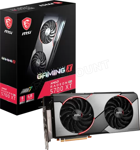 Photo de Carte Graphique AMD MSI Radeon RX 5700 XT Gaming X 8Go