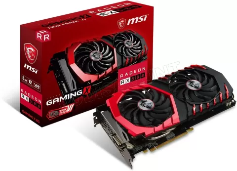 Photo de Carte Graphique AMD MSI Radeon RX 580 Gaming X 8G