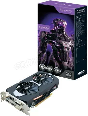 Photo de Carte Graphique AMD Sapphire Dual-X R9 270 2048 Mo