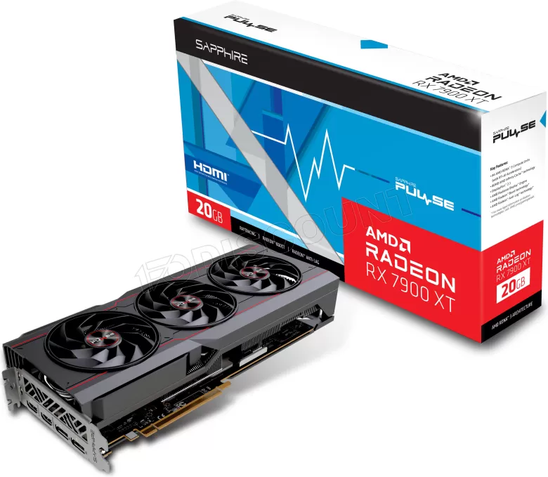 Carte Graphique PowerColor RX 7800 XT – Occasion, Chipset AMD