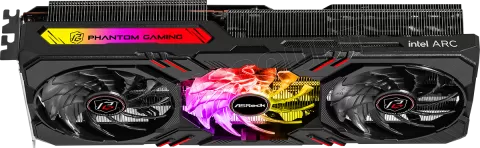 Photo de Carte Graphique ASRock Intel Arc A770 Phantom Gaming D OC 8Go