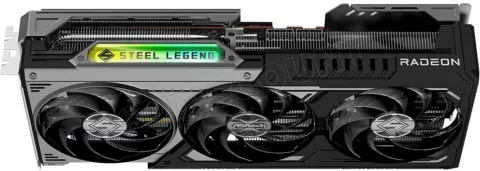 Photo de Carte Graphique ASRock Radeon RX 9070 XT Steel Legend Dark