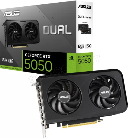 Photo de Carte Graphique Asus GeForce RTX 5050 Dual OC