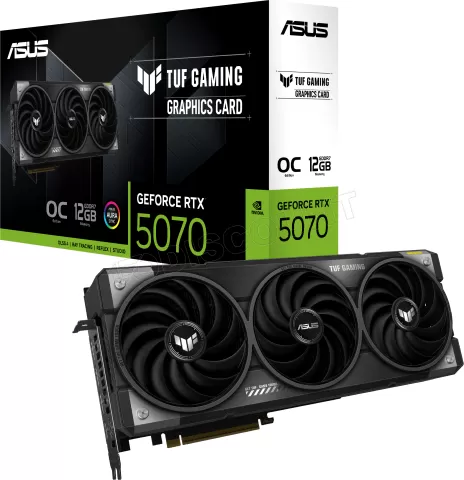 Photo de Carte Graphique Asus GeForce RTX 5070 Tuf Gaming OC