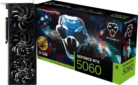 Photo de Carte Graphique Gainward GeForce RTX 5060 Python III OC