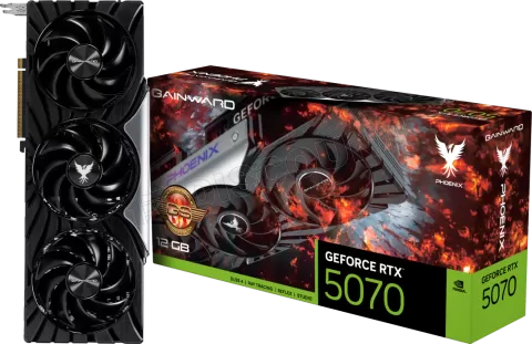 Photo de Carte Graphique Gainward GeForce RTX 5070 Phoenix Golden Sample