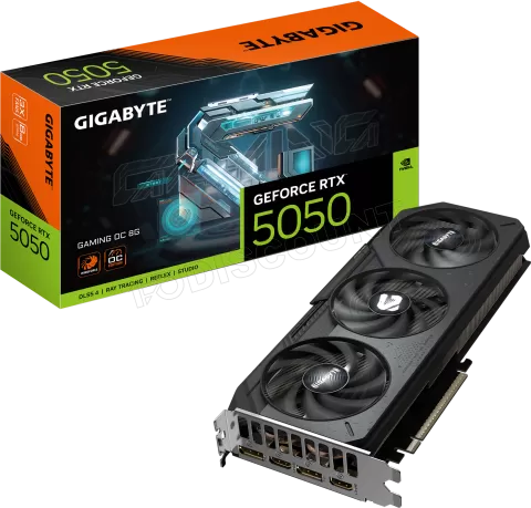 Photo de Carte Graphique Gigabyte GeForce RTX 5050 Gaming OC