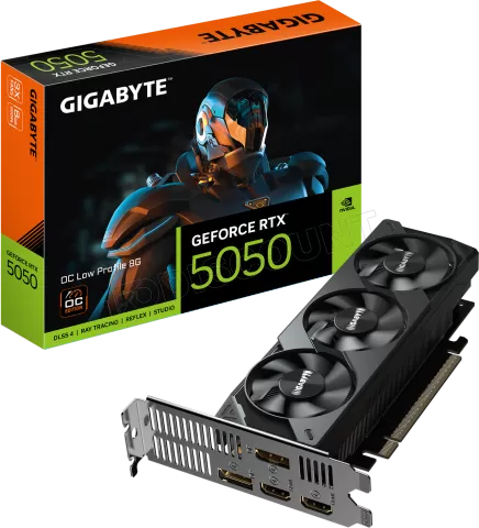 Photo de Carte Graphique Gigabyte GeForce RTX 5050 OC Low Profile