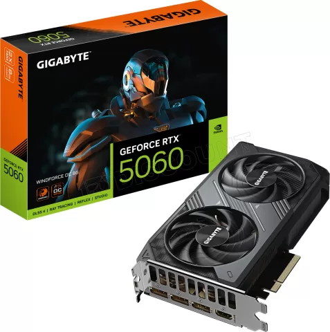 Photo de Carte Graphique Gigabyte GeForce RTX 5060 Windforce OC