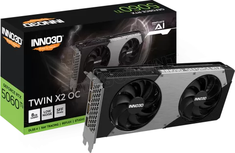 Photo de Carte Graphique Inno3D GeForce RTX 5060 Ti Twin X2 8Go