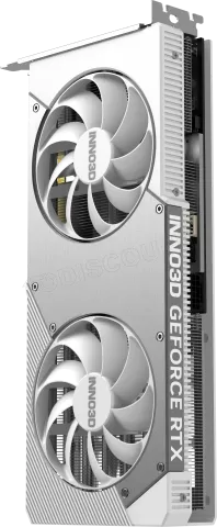Photo de Carte Graphique Inno3D GeForce RTX 5060 Ti Twin X2 OC White 16Go