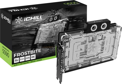 Photo de Carte Graphique Inno3D GeForce RTX 5090 iChill Frostbite