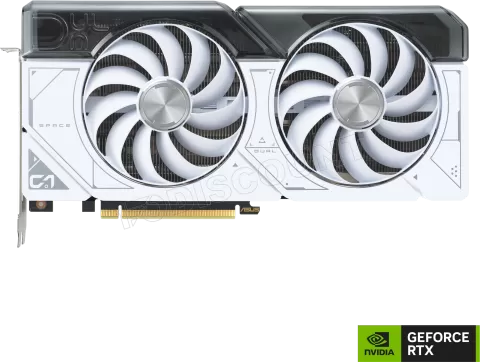 Photo de Carte Graphique Nvidia Asus GeForce RTX 4070 Dual White 12Go