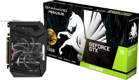 Photo de Carte Graphique Nvidia Gainward GeForce GTX1660 Super Pegasus OC 6Go GDDR6