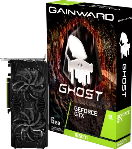 Photo de Carte Graphique Nvidia Gainward GeForce GTX1660 Ti Ghost 6Go