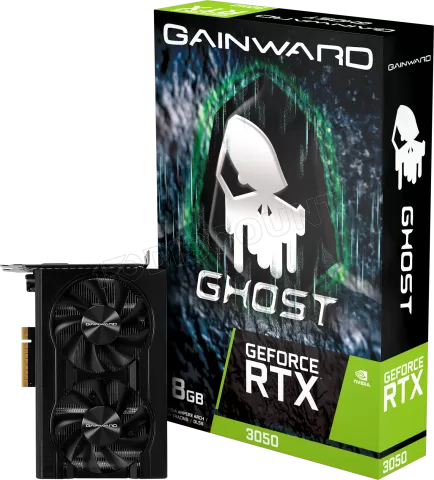 Photo de Carte Graphique Nvidia Gainward GeForce RTX 3050 Ghost 8Go