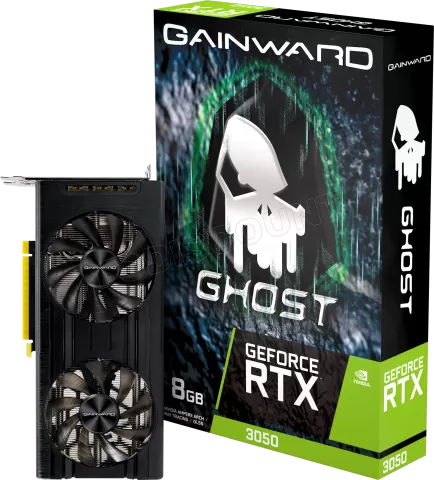 Photo de Carte Graphique Nvidia Gainward GeForce RTX 3050 Ghost LHR 8Go