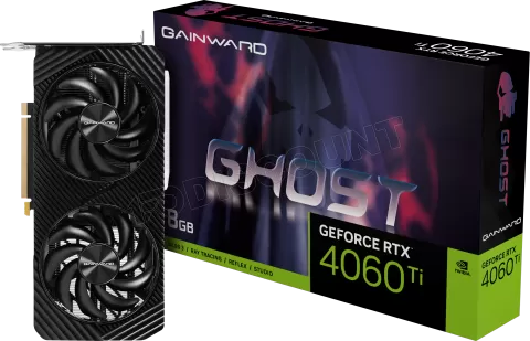 Photo de Carte Graphique Nvidia Gainward GeForce RTX 4060 Ti Ghost 8Go