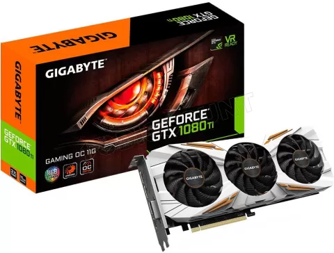 Photo de Carte Graphique Nvidia Gigabyte GeForce Aorus GTX1080 Ti Gaming OC 11 Go PCI-E