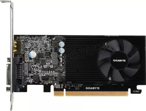 Photo de Carte Graphique Nvidia Gigabyte GeForce GT1030 2048Mo PCI-E